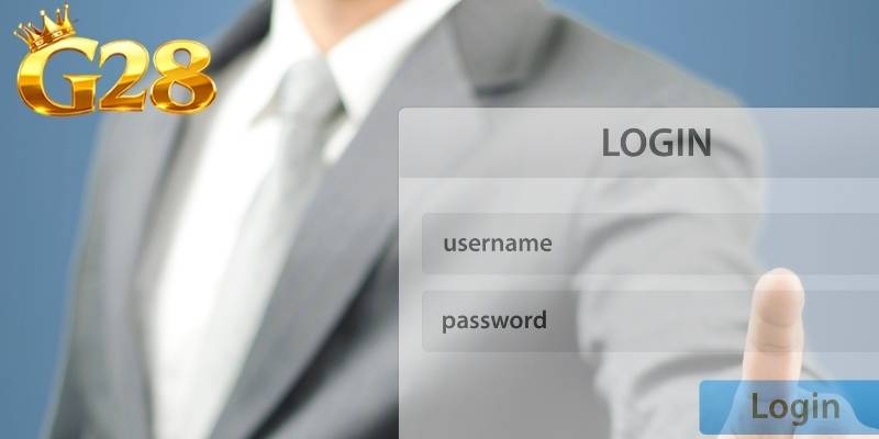 Người chơi có thể đăng nhập G28 bằng tên người dùng và mật khẩu